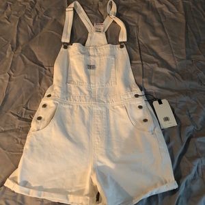 Overall shorts